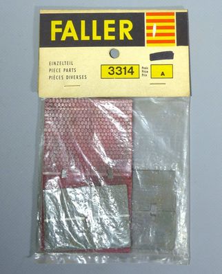 Faller H0 3314 Einzelteilsortiment Einzelteilpackung Dächer Dachplatten 50er/60er O