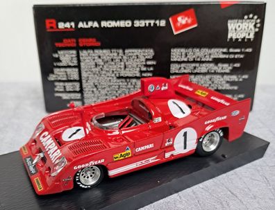 Alfa Romeo 33TT12, 1000 km Spa 1975, Merzario - Ickx, Brumm