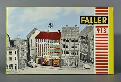 Faller H0 913 Stadhaus Zeilenhaus Stadt Haus Deutsche Bank 50er/60er NEU OVP