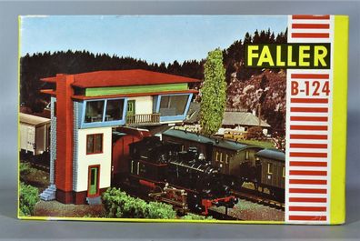 Faller H0 B-124 Modernes Stellwerk Reiterstellwerk Blockstelle 50er/60er NEU OVP