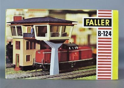 Faller H0 B-124 Modernes Stellwerk Reiterstellwerk Blockstelle 60er/70er NEU OVP