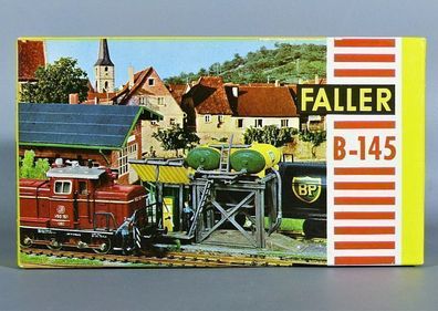 Faller H0 B-145 Dieselloktankstelle BP Diesellok Tankstelle 50er/60er Jahre NEU OVP