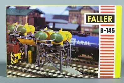 Faller H0 B-145 Dieselloktankstelle BP Diesellok Tankstelle 60er/70er NEU OVP