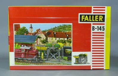 Faller H0 B-145 Dieselloktankstelle BP Diesellok Tankstelle 70er Jahre NEU OVP