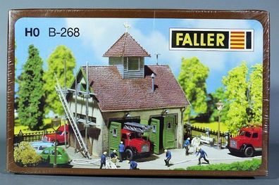 Faller H0 B-268 Altes Feuerwehrhaus Feuerwache Ländliche Feuerwehr NEU OVP