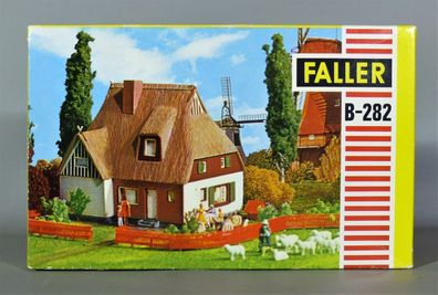 Faller H0 B-282 Friesisches Landhaus Haus mit Reetdach Küste 50er/60er Jahre NEU OV