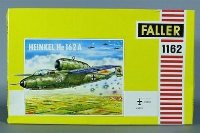 Faller 1:100 1162 Heinkel He162A He-162 Düsenjäger Jet 60er/70er Jahre NEU OVP