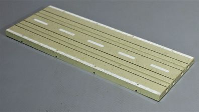 Faller AMS H0 4120 412001 Gerade Schiene Strecke 20cm weißer Rand weiß glatt