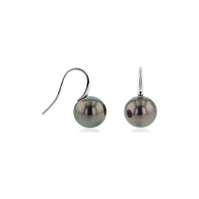 Luna-Pearls - 313.0399 - Ohrstecker - 750 Weißgold - Tahitiperlen 10,5-11 mm