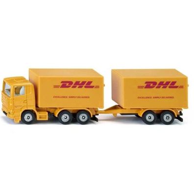 Siku Super DHL LKW mit Anhänger