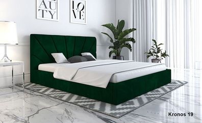 AX LIVING Bett 160x200 Silino III Eleganz Funktionalität vereint KR19