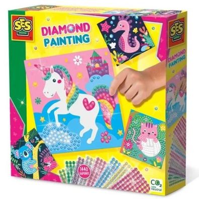 SES Diamanten Mosaike - Fröhliche Tiere