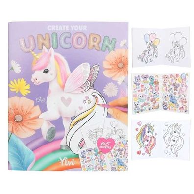 Depesche Ylvi Create your Unicorn Malbuch