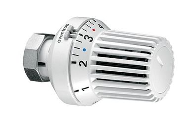 Oventrop-thermostat "Uni XH" 7-28 C, 0 * 1-5, Flüssig-Fühler, weiß