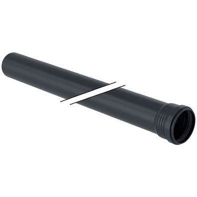 GE Silent-Pro Rohr mit Muffe d125mm L300cm