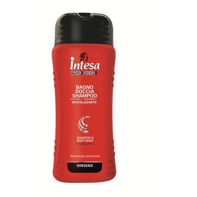 Intesa pour homme Duschgel Shampoo mit Ginseng, 500 ml