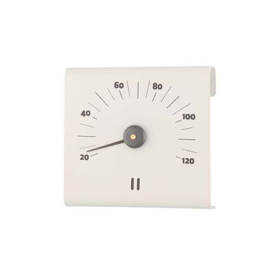 Rento Aluminium-Saunathermometer weiß