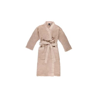 Rento Bademantel Kenno S/M beige/weiß