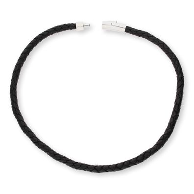 JuwelmaLux Leder Halskette mit Edelstahlverschluss JL10-05-1749