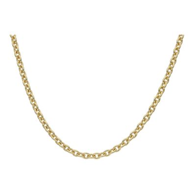 JuwelmaLux Kette für Anhänger Silber 925 Gold plattiert JL50-05-0082