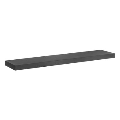 Universal-Wandregal 90x20 cm schwarz Maclean MC-330