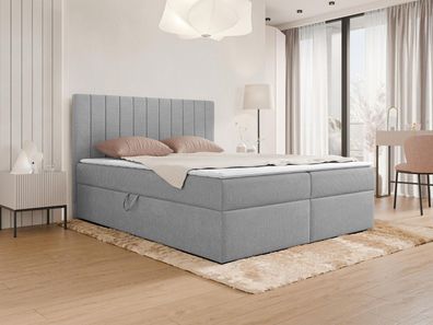 Boxspringbett Everest Schlafzimmer Modern Kollektion Bettgestell Doppelbett