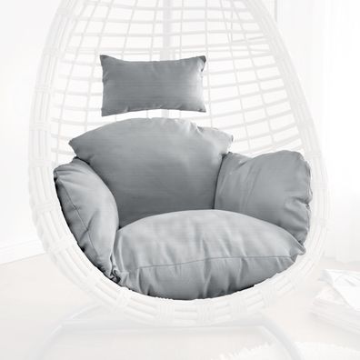 Destiny Polster für Hängesessel COCO DELUXE II / COCO DROP silbergrau