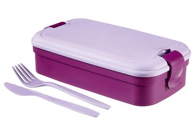 CURVER Lunchbox "Lunch & go" inkl. Besteck 113158