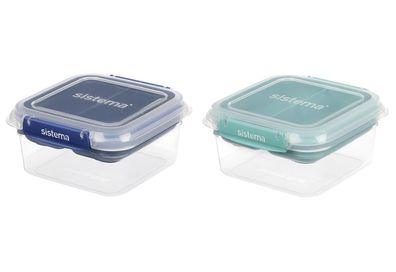 Sistema Lunchbox "Stax" 2-fach sortiert 113077