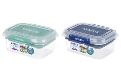 Sistema Lunchbox "Stax" 2-fach sortiert 113076