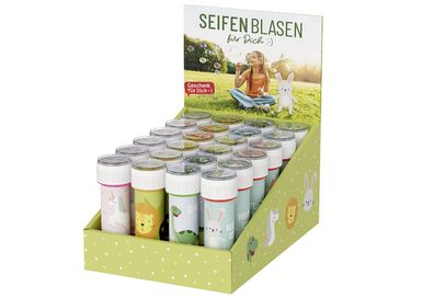 LA VIDA Seifenblasen 'Geschenk fÃ¼r Dich - Lieblinge' 24er Display Display 4-fach
