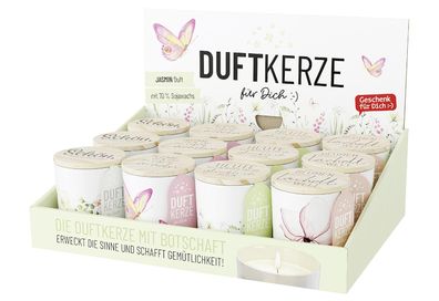 LA VIDA Display Duftkerze Lovely 12 Stück