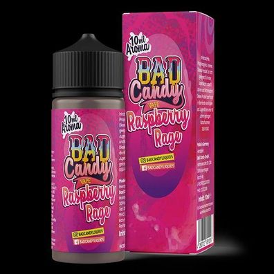 Bad Candy - Raspberry Rage - 10ml Longfill Aroma / Steuerware