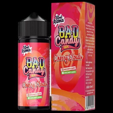Bad Candy - Cherry Clouds - 10ml Longfill Aroma / Steuerware