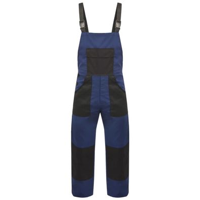 vidaXL Herren Latzhose Arbeitshose Größe M Blau
