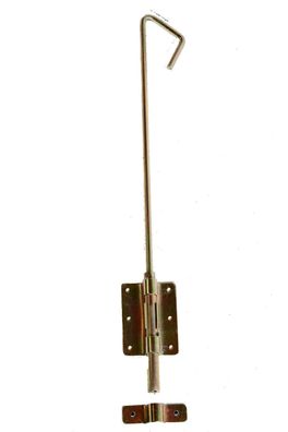 Torriegel Türriegel Stangenriegel gelb verzinkt für Tor 500mm