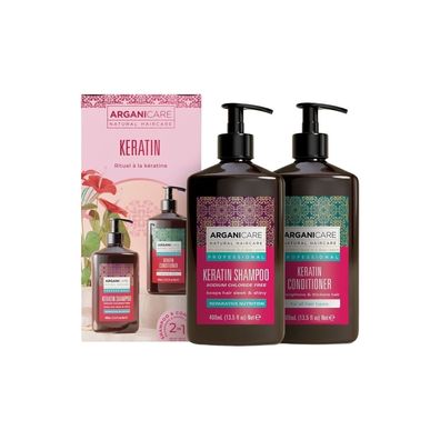 Arganicare Natural Hair Care Coconut Shampoo 400ml & Conditioner 400ml