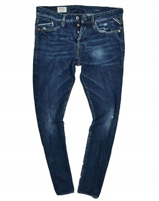 REPLAY Waitom Herren-Jeans-Hose Regular Fit W33 L34