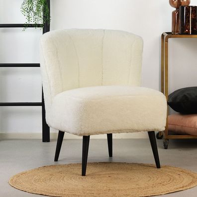 Bronx71 Teddy Sessel Lyla modern weiß
