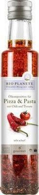 BIO Planète 6x Ölkomposition für Pizza & Pasta mit Chili und Tomate 250ml