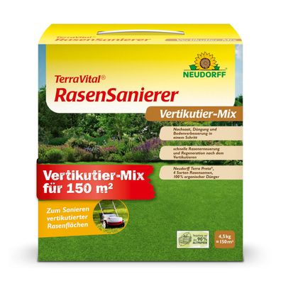 Neudorff TerraVital RasenSanierer, VertikutierMix - 4,5 kg