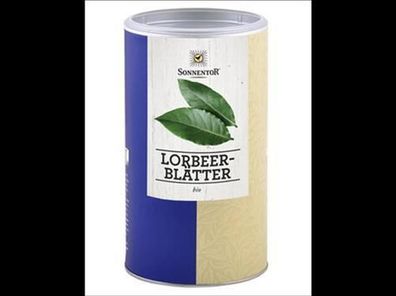 Sonnentor 6x Lorbeerblätter ganz, Gastrodose groß 50g