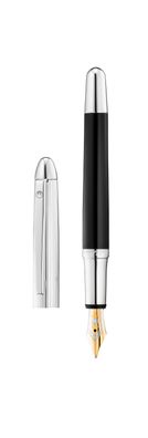 Füllfederhalter Waldmann Pocket, Linien-Design (Goldfeder: EF, , , )