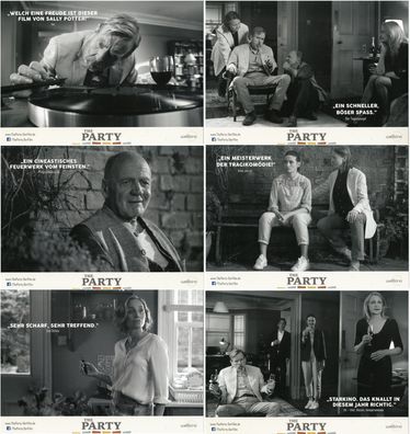 The Party - 6 Original Kino-Aushangfotos - Kristin Scott Thomas - Filmposter