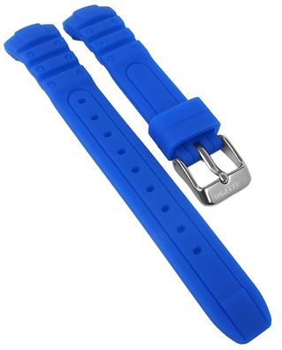 Calypso Uhrenarmband Spezial Anstoß blau Kunststoff K5852/3