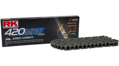 RK Kette "420MRU" 1/2 x 1/4, U-Ring Kette, Zugkraf 108 Glieder