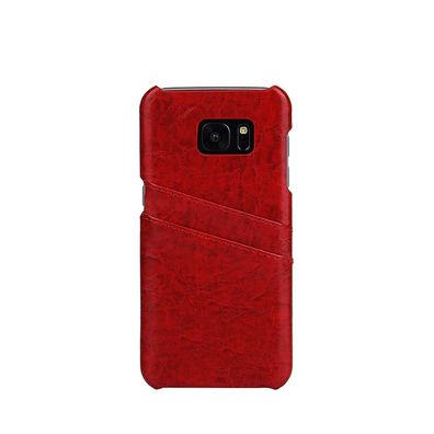 Handy Case für Samsung Galaxy S7 Edge 5.5 mit 2 Kartenfächern Hardcase