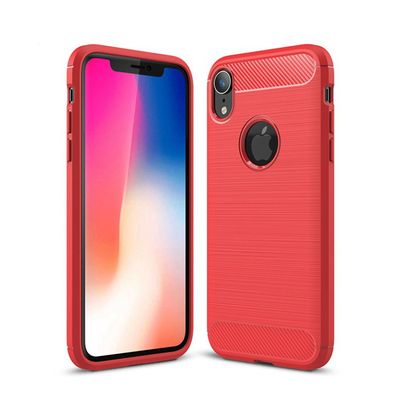 Case für Apple iPhone XR Hülle 6.1 Zoll Cover Schutzhülle Outdoor Handyhülle Rot