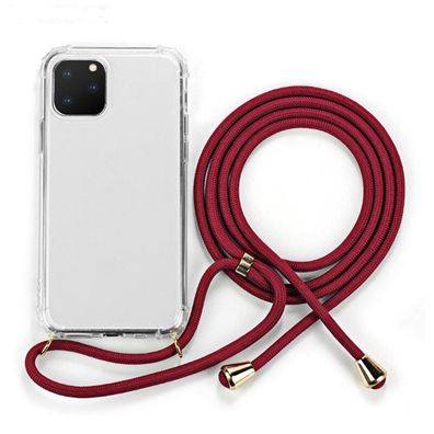 Umhängetasche für Apple iPhone 11 Pro Max 6.5 Zoll Case Handyhülle Rot
