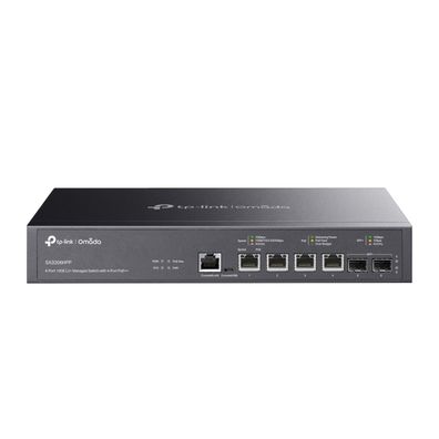 JetStream TL-SX3206HPP V1 - Switch - L2+ - managed - Desktop, an Rack montier...